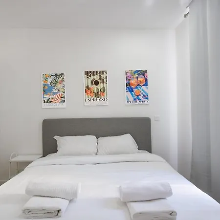 公寓 Nice, 3-room Refurbished Near Train Station 尼斯